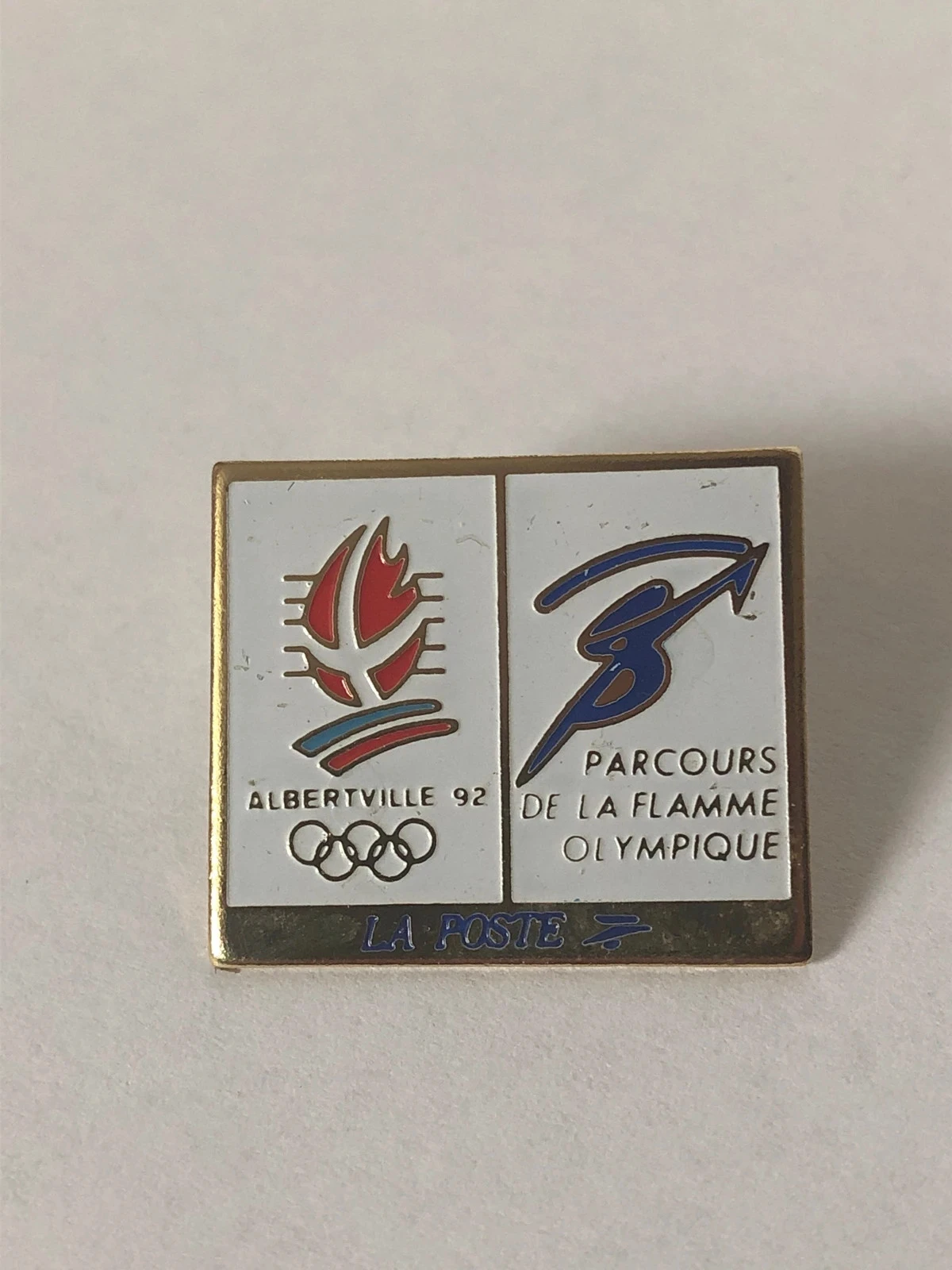 Pin's vintage La Poste Albertville 1992